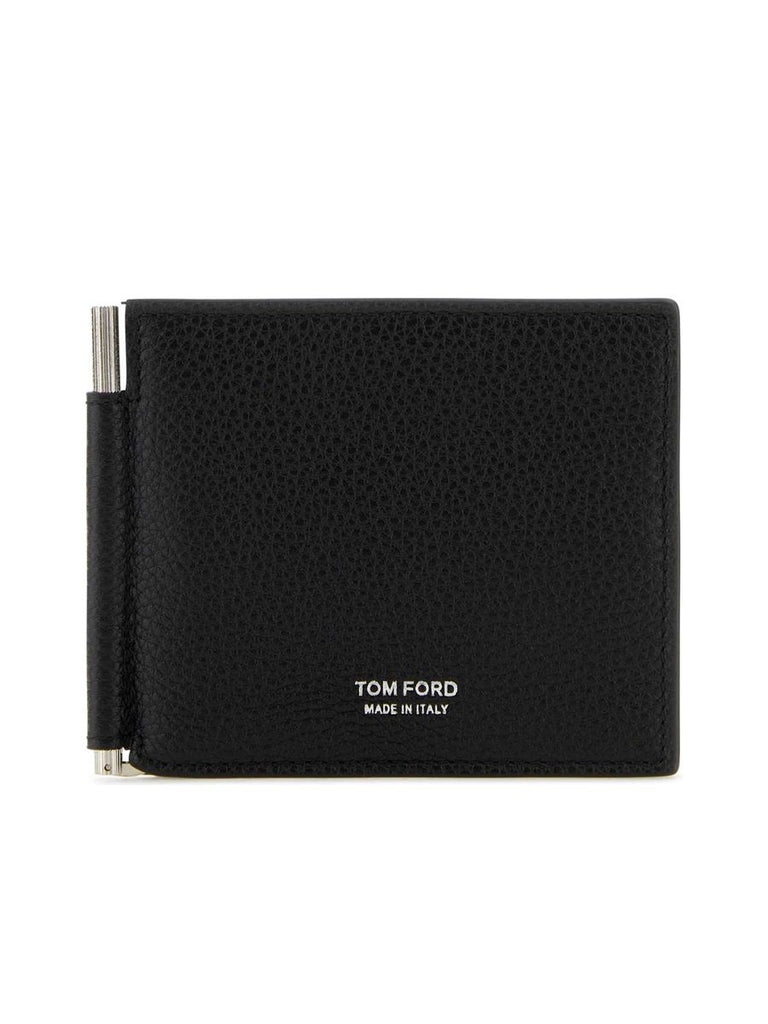 Soft Grain T Line Money Clip Wallet 0