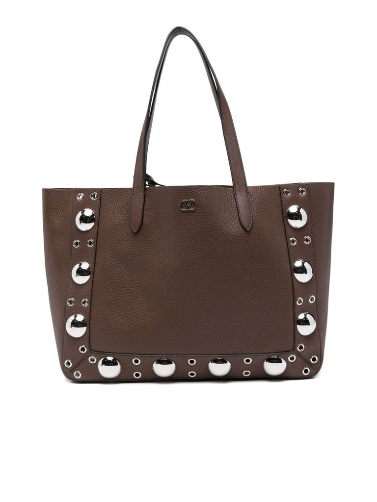 Nellcote Medium Leather Tote 0