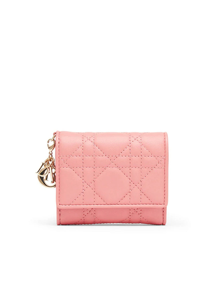 Lady Dior Lotus Wallet