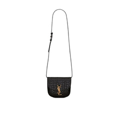 Kaia Small Satchel in Shiny Crocodile Embossed