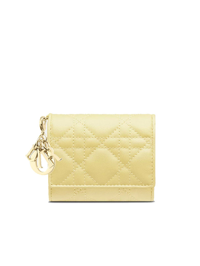Lady Dior Lotus Wallet