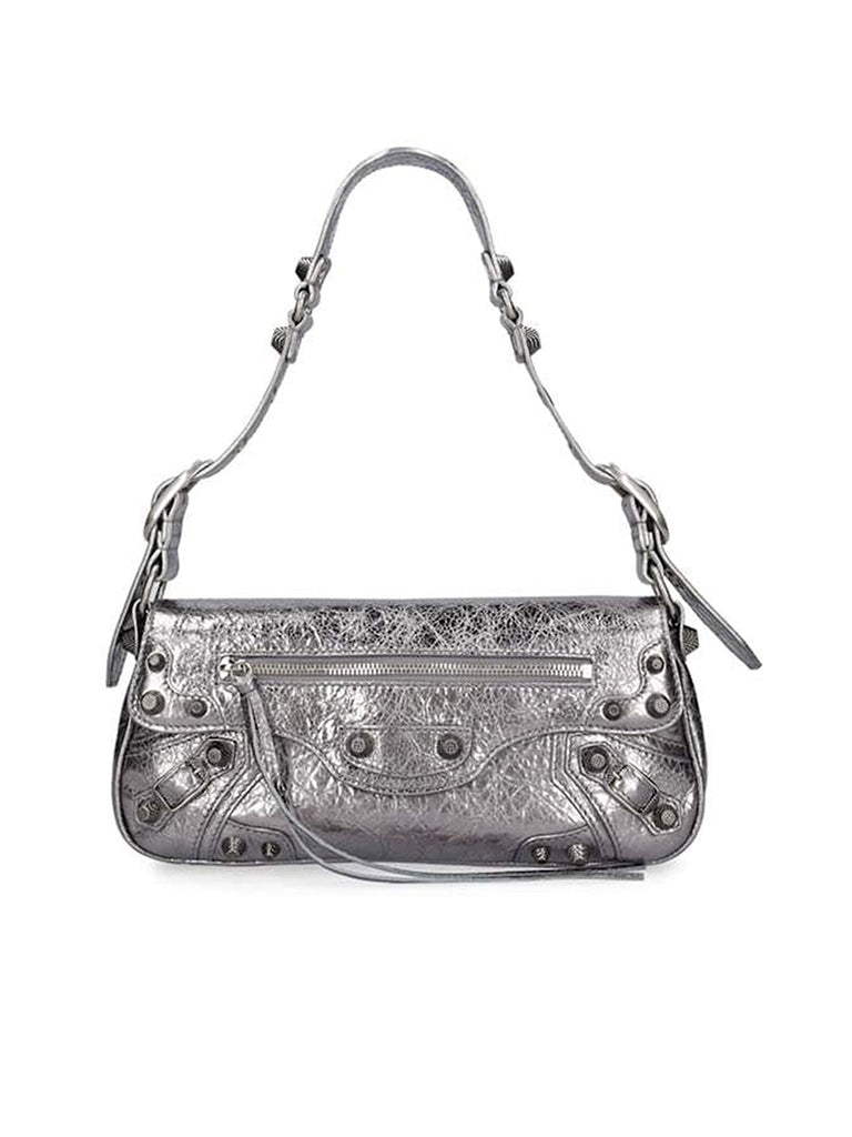 Le Cagole Metallic Shoulder Bag