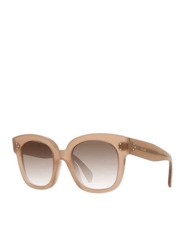 Oversized Sunglasses CL4002UN Milky Hazelnut