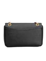 Prada monochrome saffiano leather chain shoulder bag clearance
