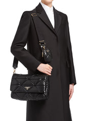 Prada system nappa leather patchwork bag online