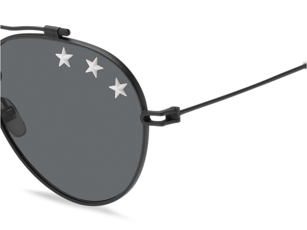 Givenchy + Metal Aviator Sunglasses by Givenchy
