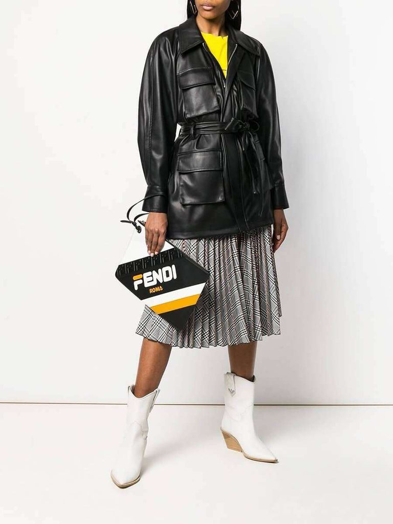 Fendi discount mania clutch