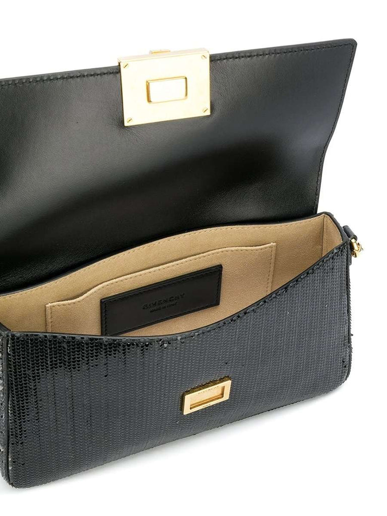 Givenchy Snakeskin Effect Charm Bag