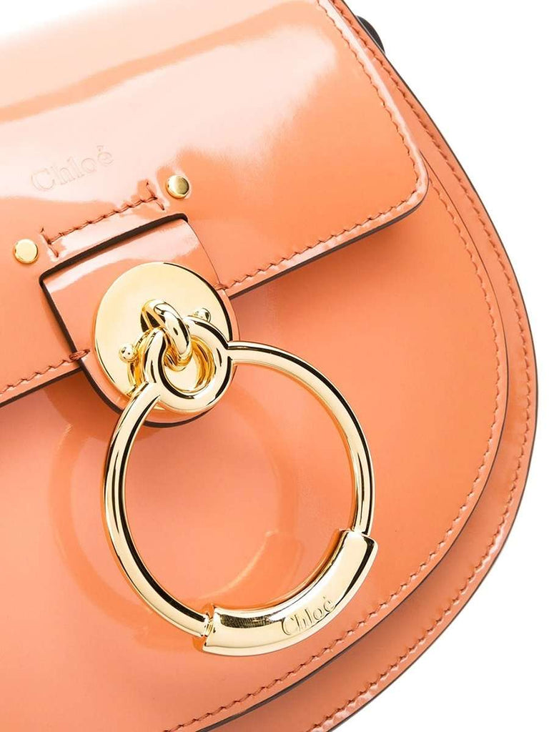 Chloe Small Tess Canyon Sunset Leather Crossbody Bag