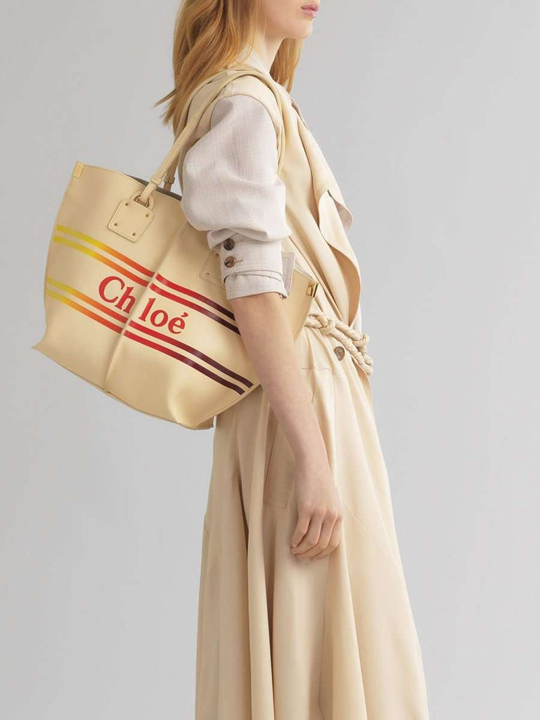 Chloe vick leather deals tote review