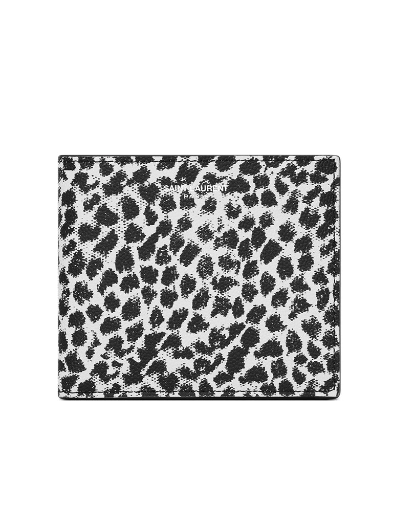 East/West Wallet in Leopard Print Leather