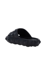 Roman Stud Turtle Slide Sandal in Rubber