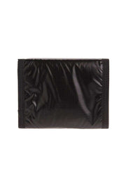 Nuxx Logo Black Nylon Compact Wallet back