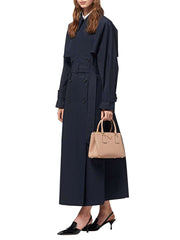 Galleria Saffiano Mini Cipria Leather Tote Bag