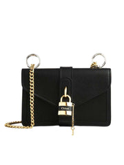 Aby Chain Shoulder Bag in Shiny Goatskin front