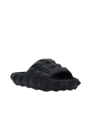 Roman Stud Turtle Slide Sandal in Rubber