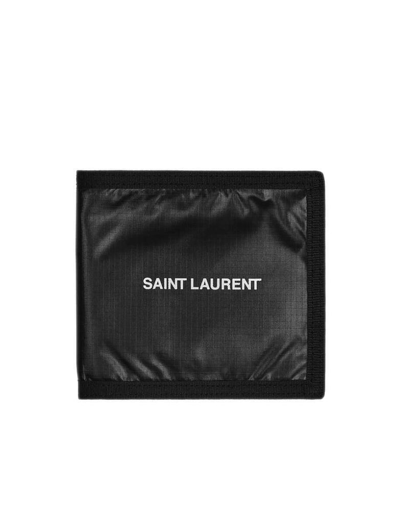Nuxx E/W Wallet in Nylon with Printed Saint Laurent Logo