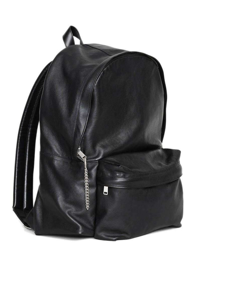 Celine Medium Backpack in Black Smooth Calfskin | Cosette