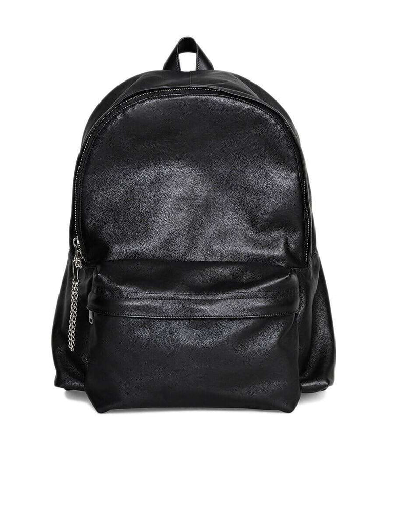 Medium Backpack in Black Smooth Calfskin