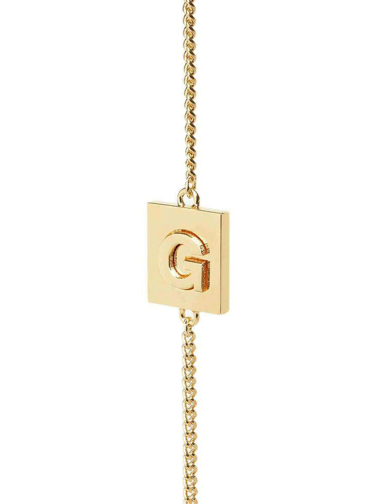 Alphabet G Bracelet Gold