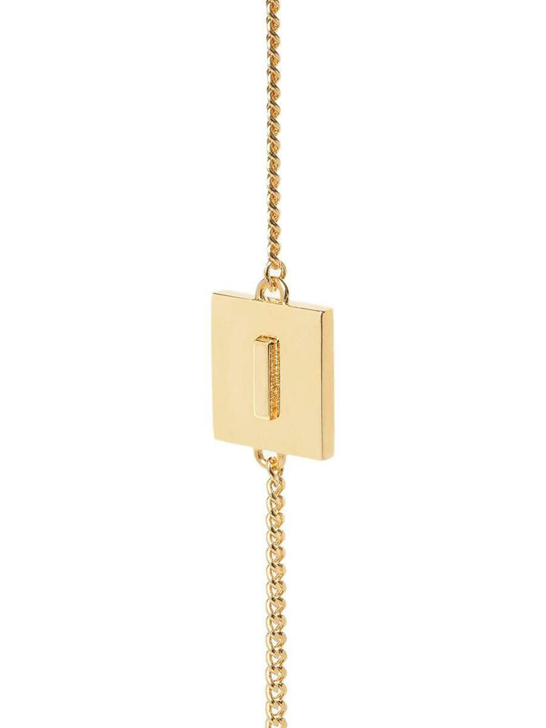 Alphabet I Bracelet Gold