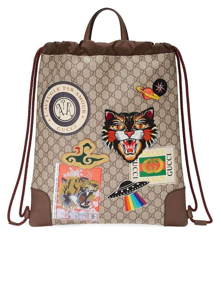 Courrier Soft GG Supreme Drawstring Backpack
