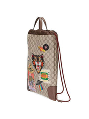 Courrier Soft GG Supreme Drawstring Backpack right