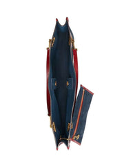 Large Rajah Tote Bag in Blue