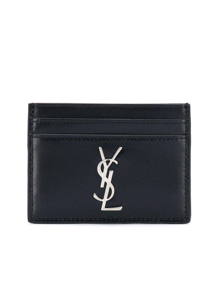 Monogram Card Case in Smooth Leather