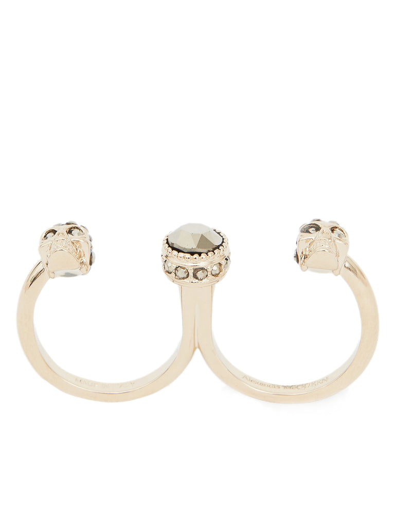 Double Skull Ring