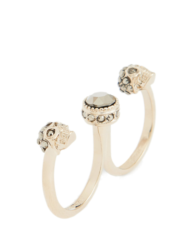 Double Skull Ring
