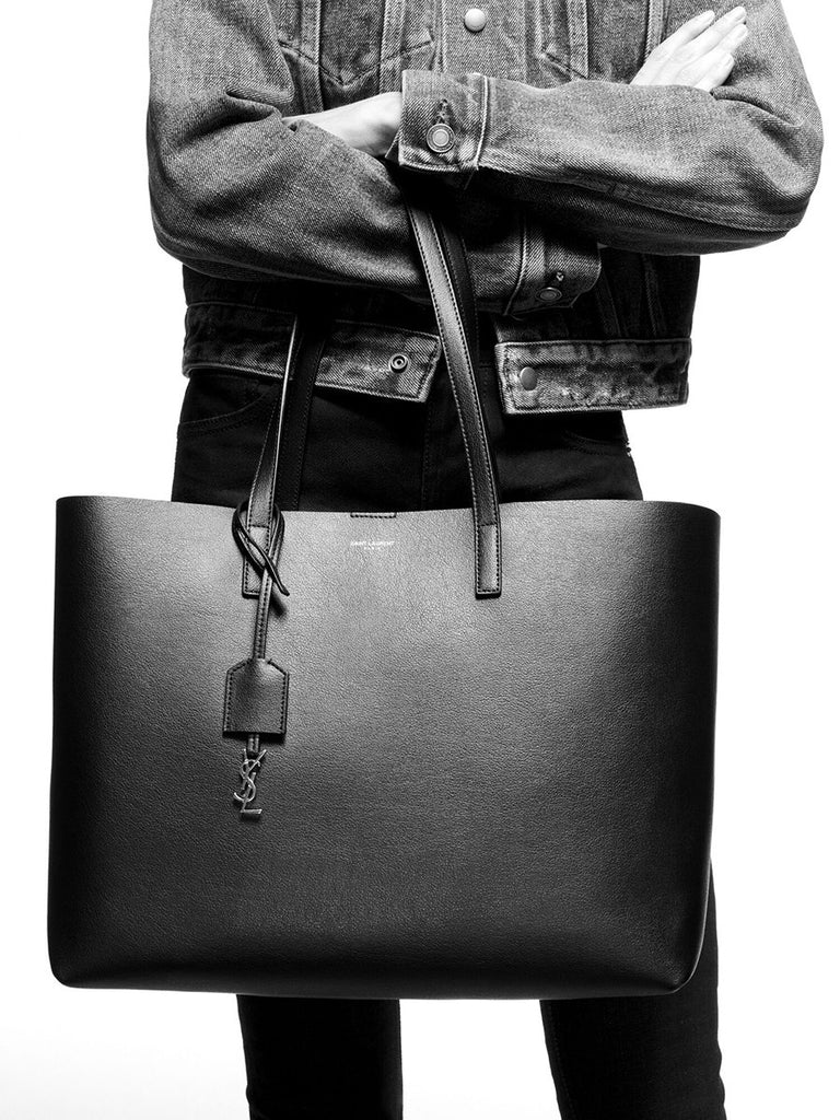 Shopping Bag Saint Laurent E W in Supple Leather COSETTE