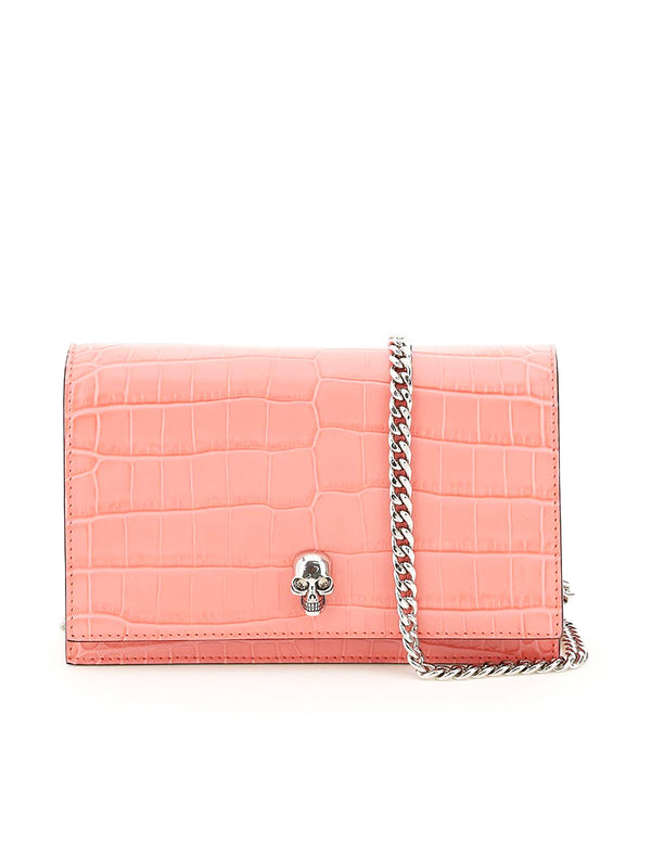 Alexander Mcqueen Small Skull Bag in Coral Pink | Cosette