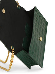 Small Skull Bag in Emerald Green