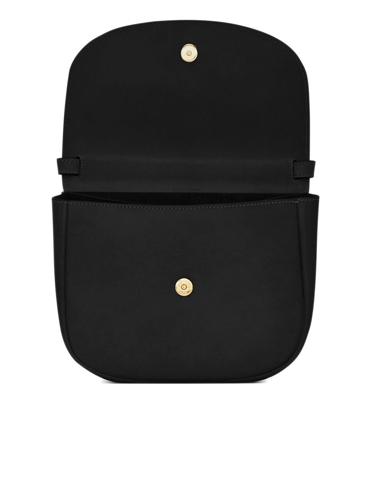 Saint Laurent Kaia Medium Satchel in Smooth Leather