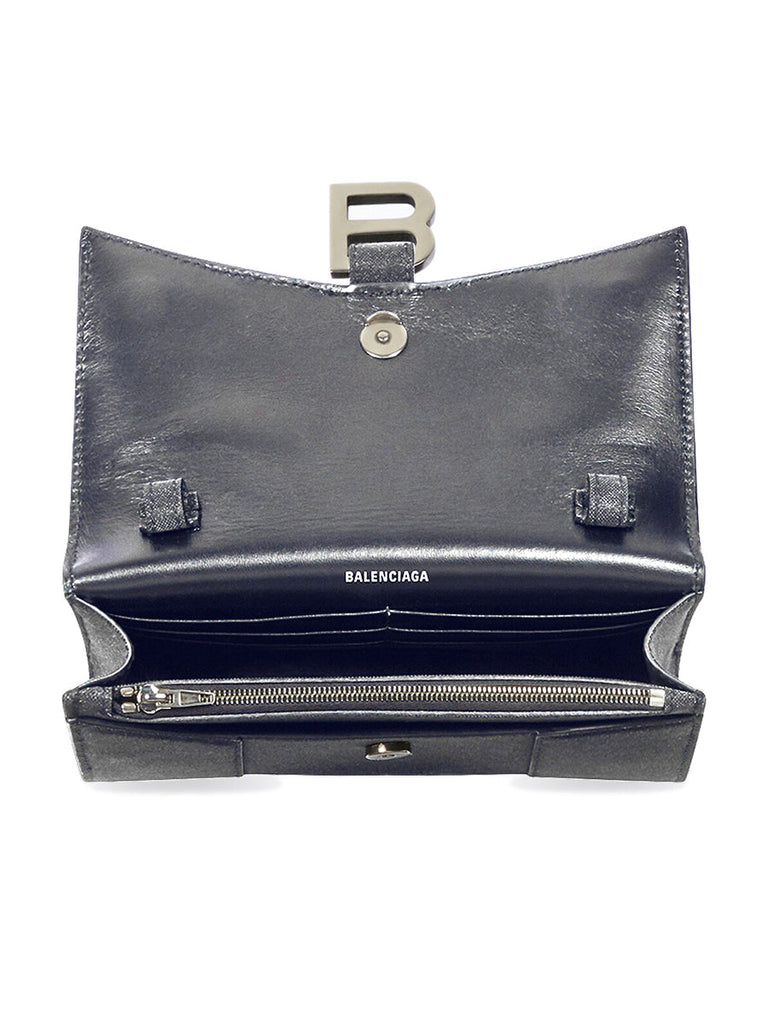 Balenciaga glitter wallet store