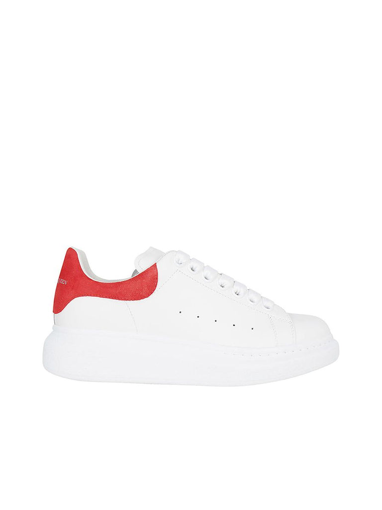 Oversized Sneakers in Lust Red