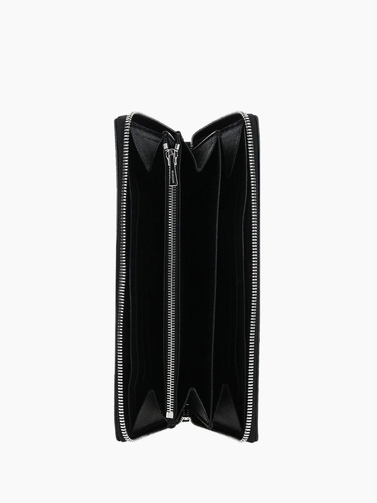 小物 Balenciaga Black Cash Continental Wallet Men's Cash Continental Wallet in Black/white | Balenciaga US