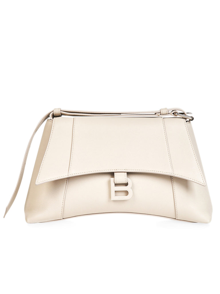 Downtown Small Shoulder Bag in Beige