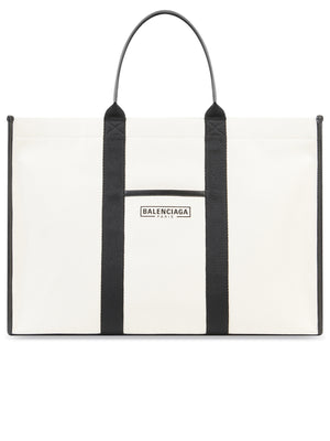 Hardware Large Tote Bag in Beige