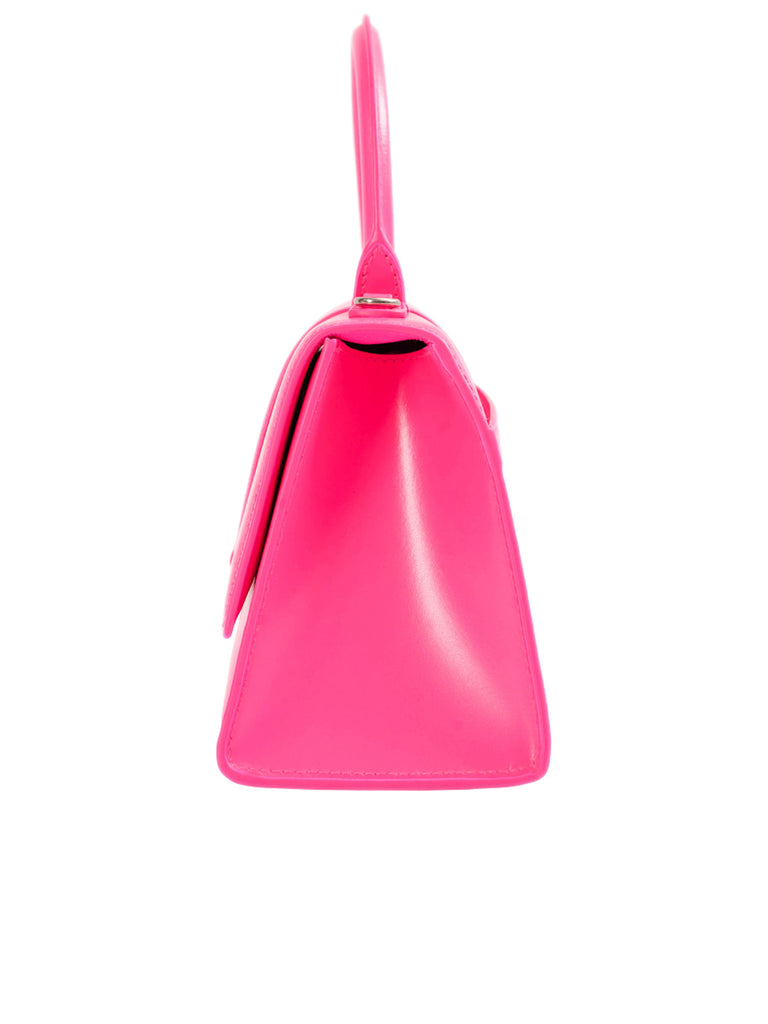 Hourglass Small Top Handle Bag in Pink