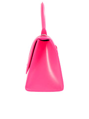 Hourglass Small Top Handle Bag in Pink
