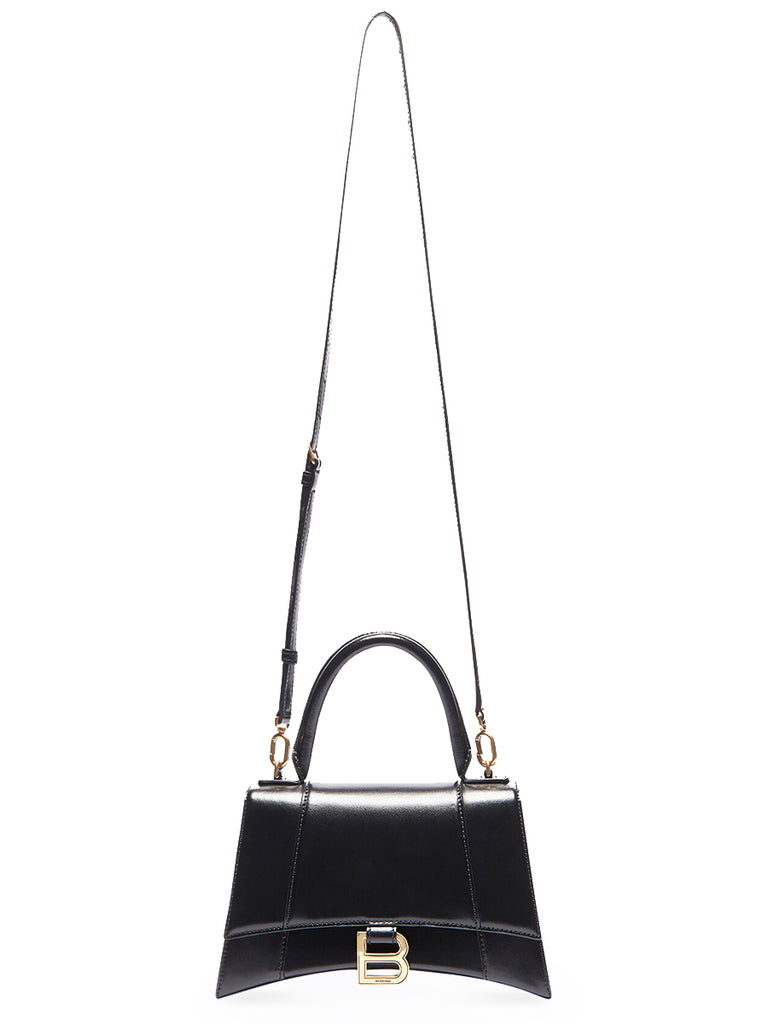 Hourglass small discount top handle bag