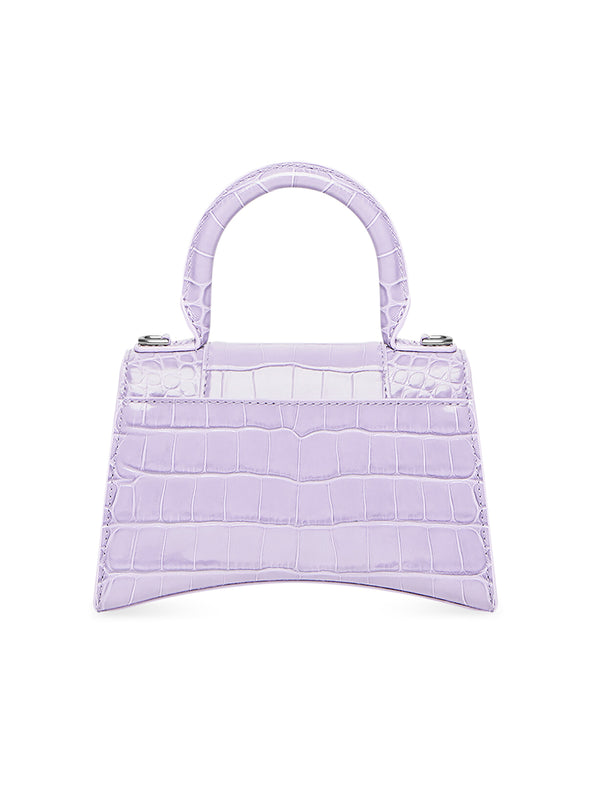 Hourglass XS Top Handle Bag in Light Purple – COSETTE