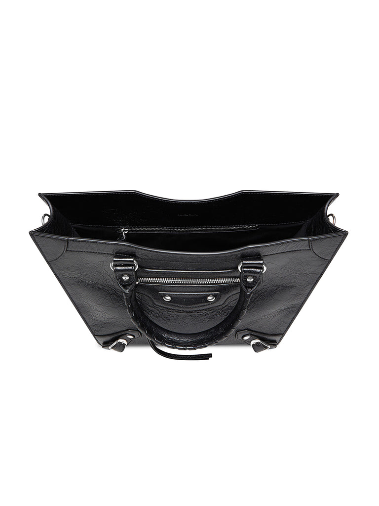 送料関税込 BALENCIAGA Neo Upside Down East-West トートバッグ Balenciaga 2022 Neo Classic Large Upside Down Tote - Black