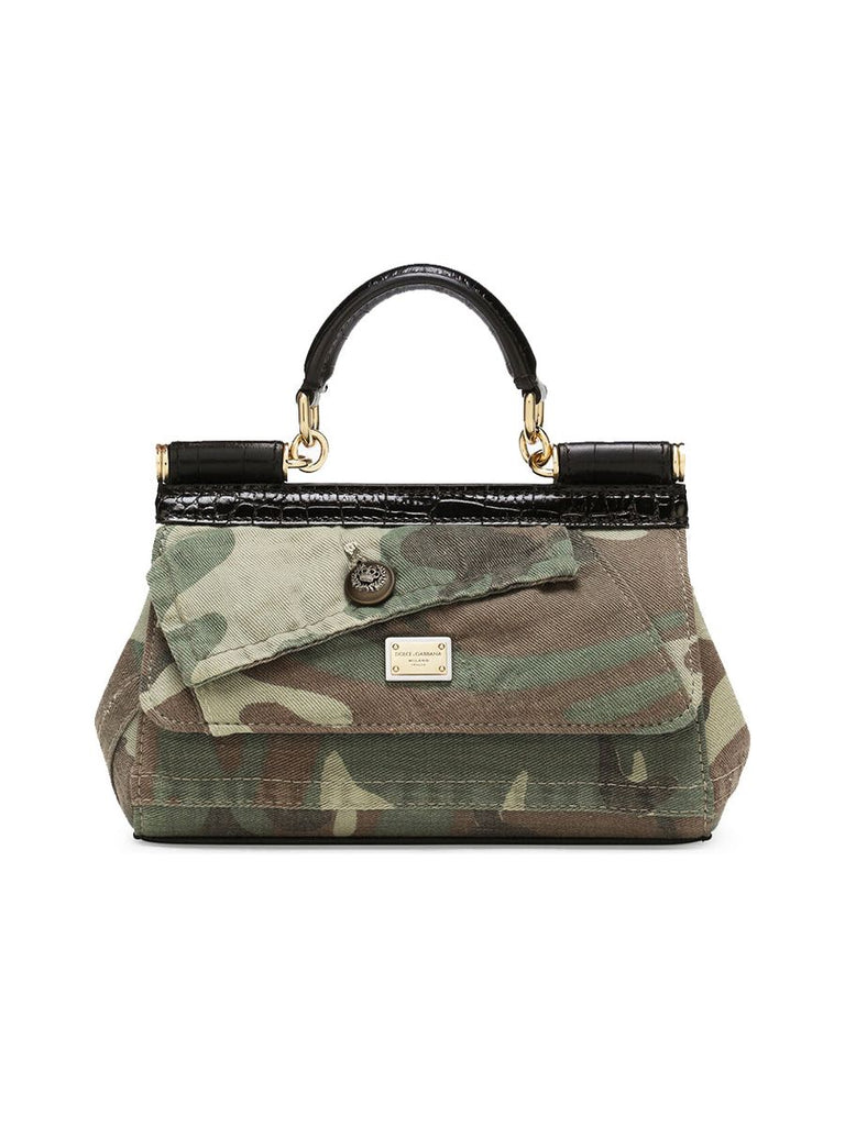 Sicily Bag in Camouflage Patchwork