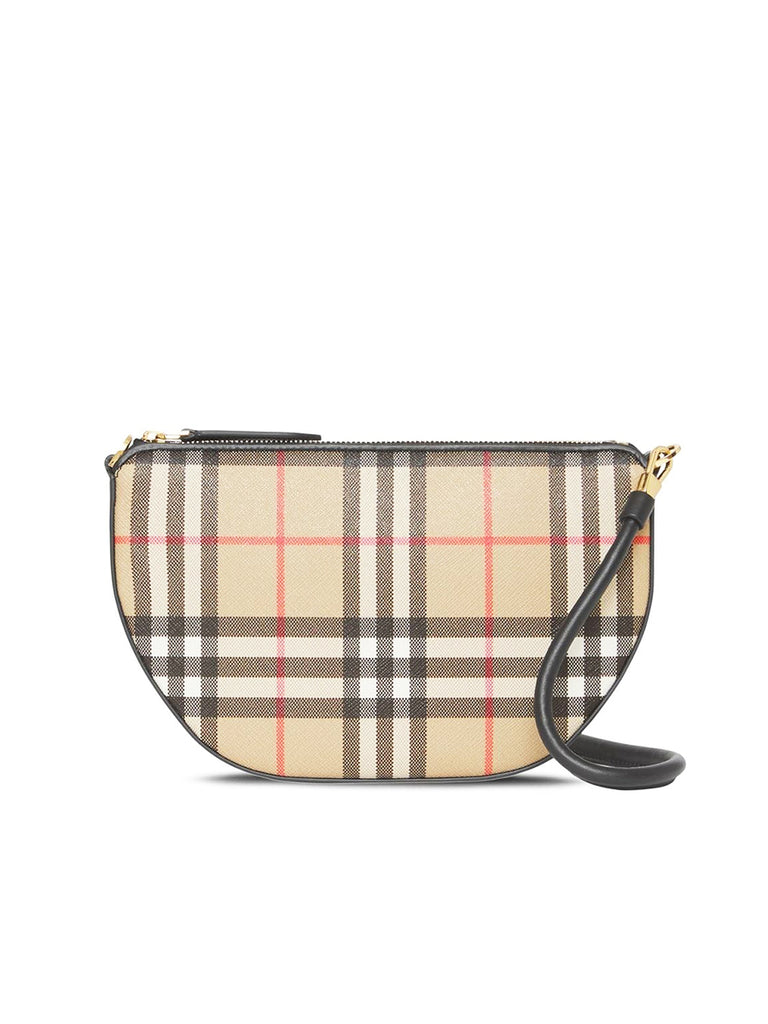 Vintage Check Cotton Olympia Pouch