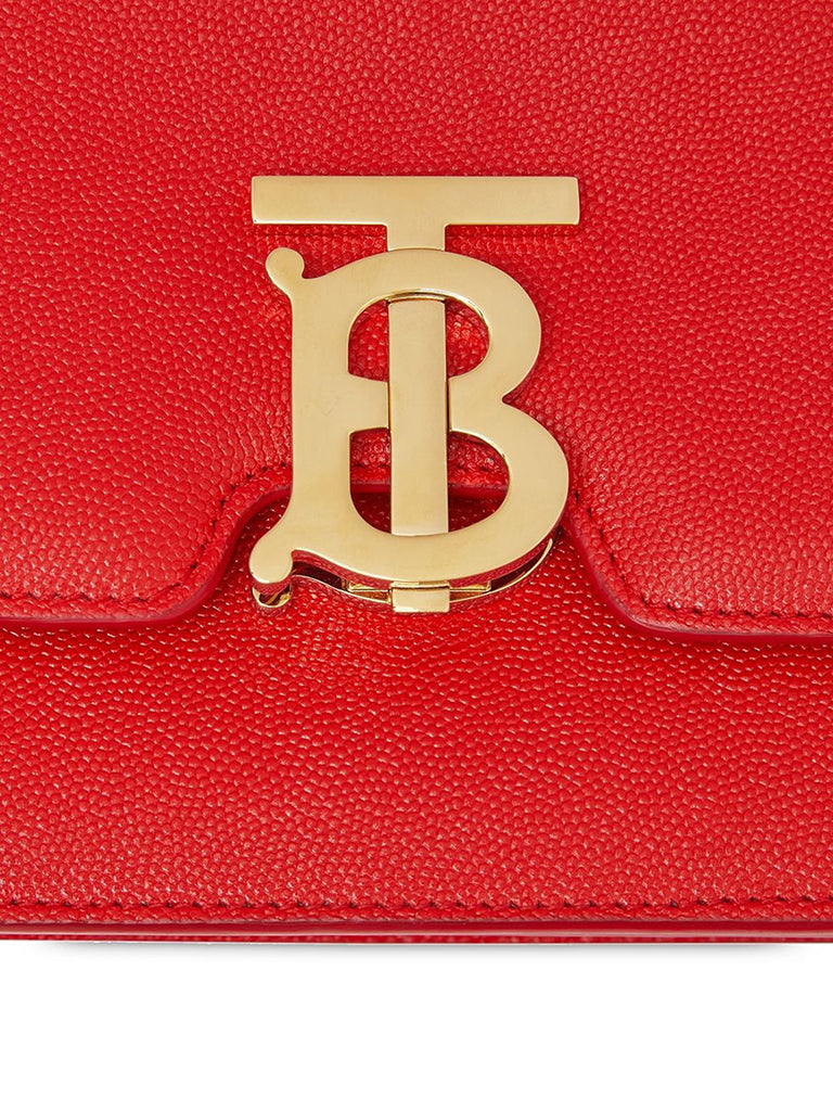 Burberry small grainy leather tb online bag