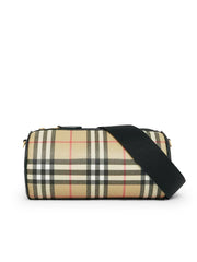 Vintage Check Barrel Bag