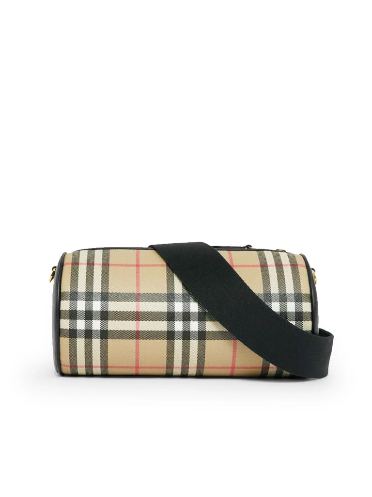 Vintage Check Barrel Bag – COSETTE - Main Image